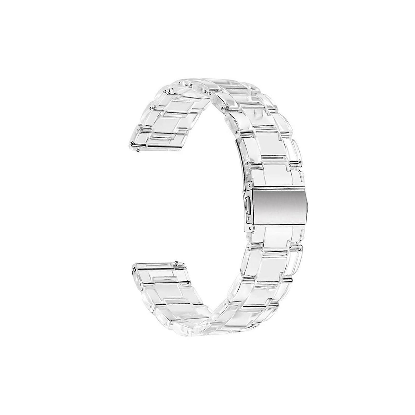 20 mm transparent strap for Samsung Galaxy Watch 4 3 Classic Transparent color 20mm