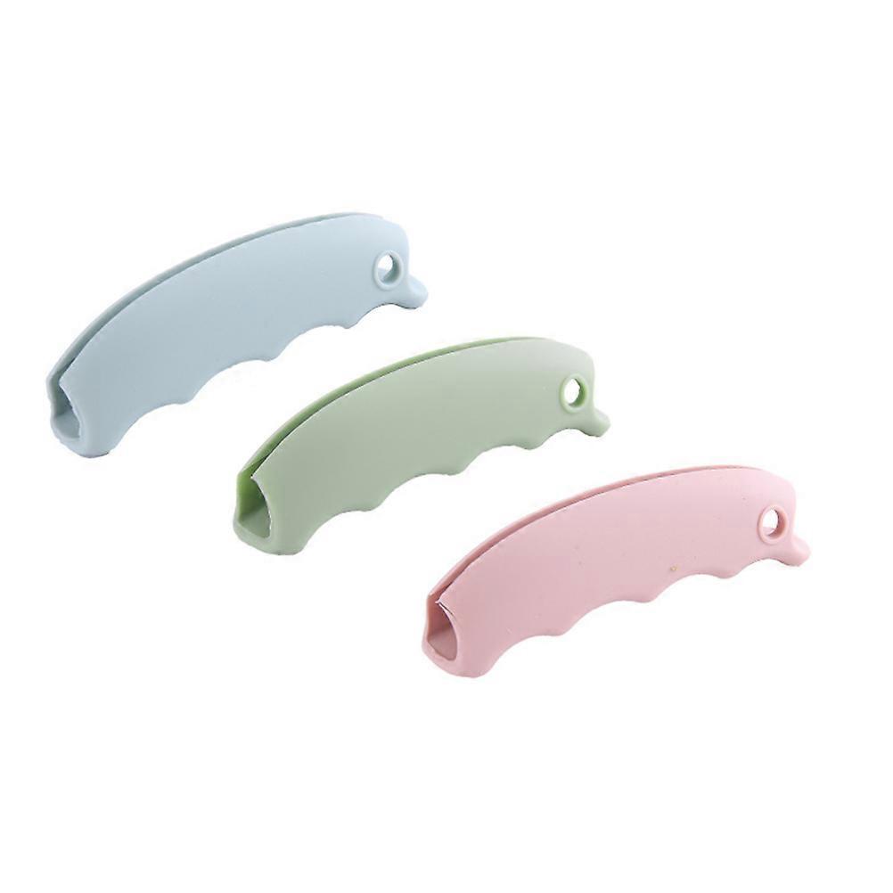 Grocery Grips 10 Pcs Labor-saving Silicone Carrier Assorted Color Ergonomics Design Comfortable Grip Grocery Shopping