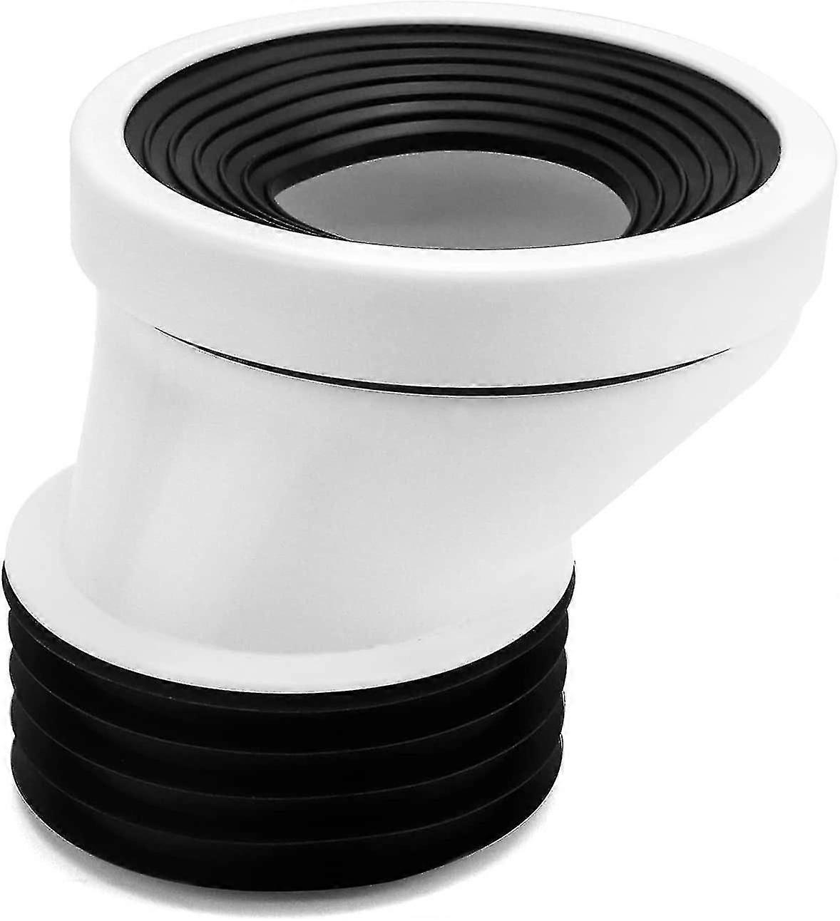 WC-offsetpannuliitin PVC-jäteputken liitin