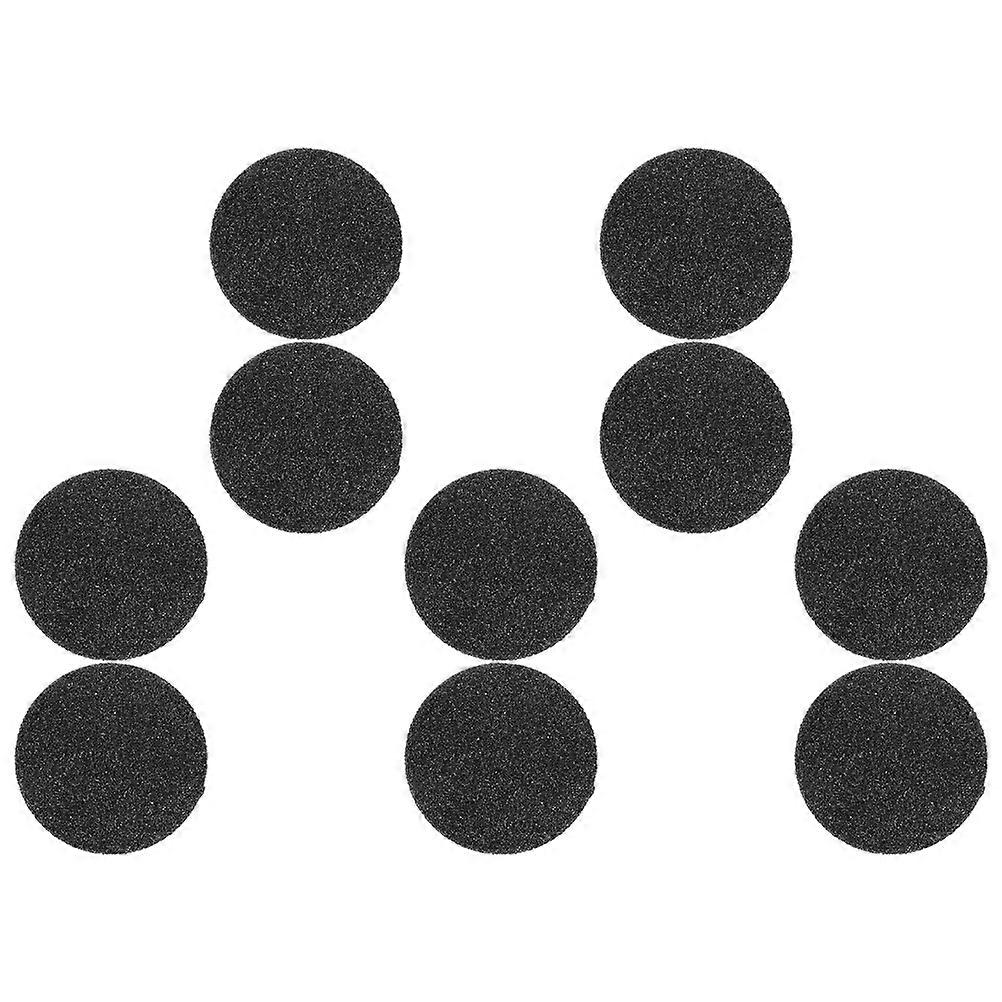 Stone Foot File for Caring Use Efficient Dead Skin Remover 10Pcs with Replaceable Disc Pad