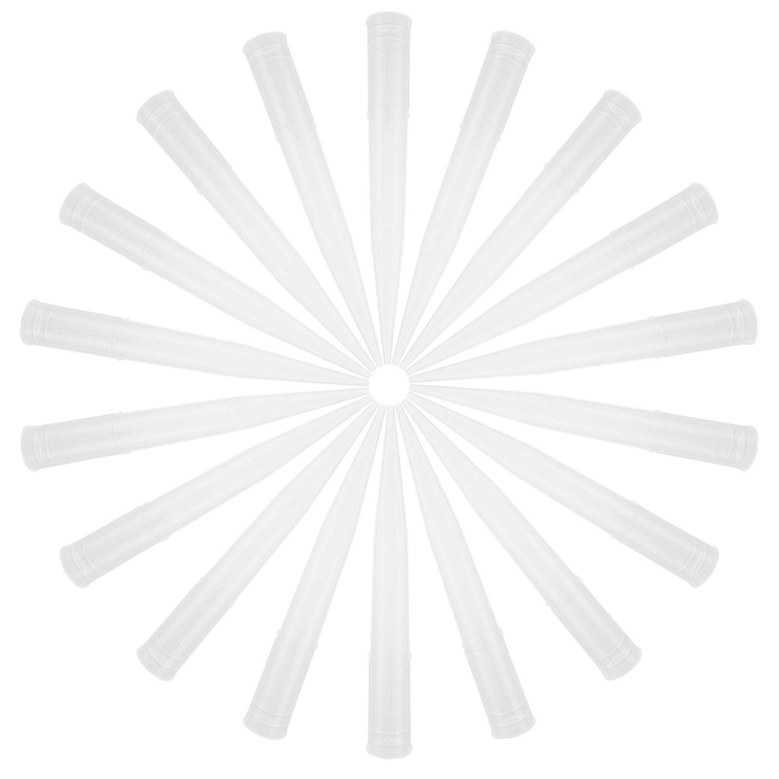 Flower Arranging Fixture 100Pack For DIY Enthusiasts Featuring Simple Design And Clear Tubes