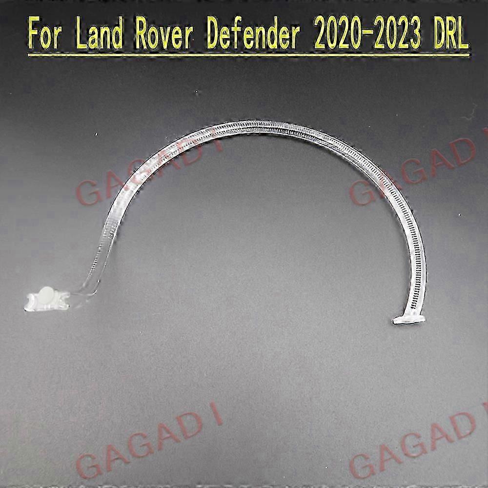 For Land Rover 2020 22021 2022 2023 Car Drl Headlight Guide Strip Daytime Running Tube Bar Drl Board