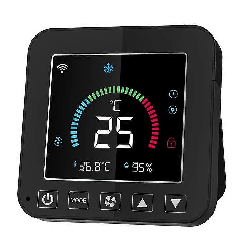 Tuya Smart Infrared Air Conditioner Controller Compatible with Alexa and Google Assistant Black