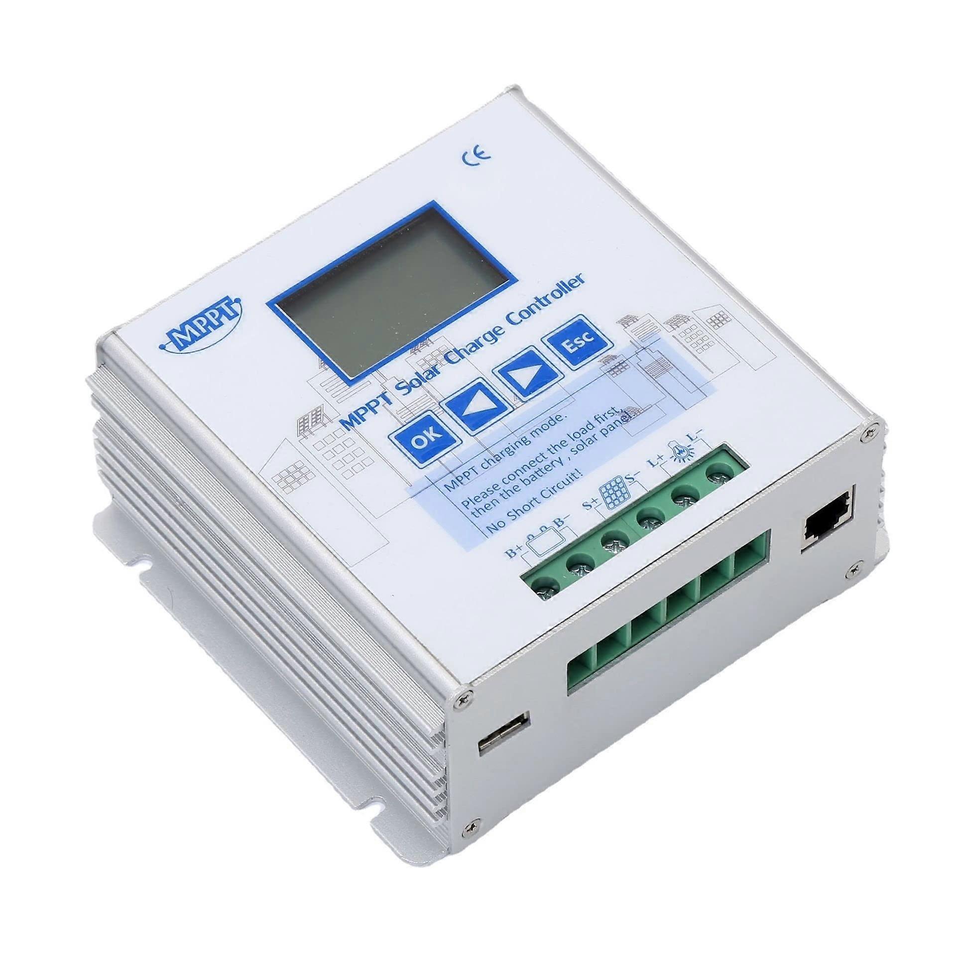 Wind Solar Hybrid Charge Controller 12V/24V/48V 10A/20A/30A MPPT Lithium Battery USB