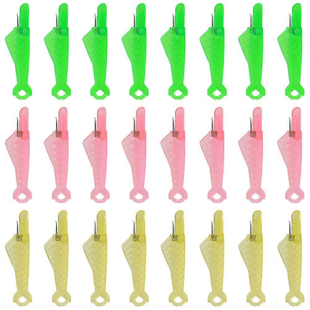Self Threading Sewing Needles 60Pcs Portable Quick Threaders For Sewing And DIY Projects Assorted Color Practical Durable