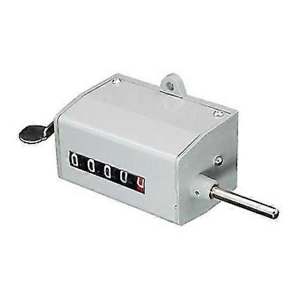 5-Digit Counter Mechanical Rotary Speedometer 75-i Totalizing Pull Counter Resettable Digital Pu