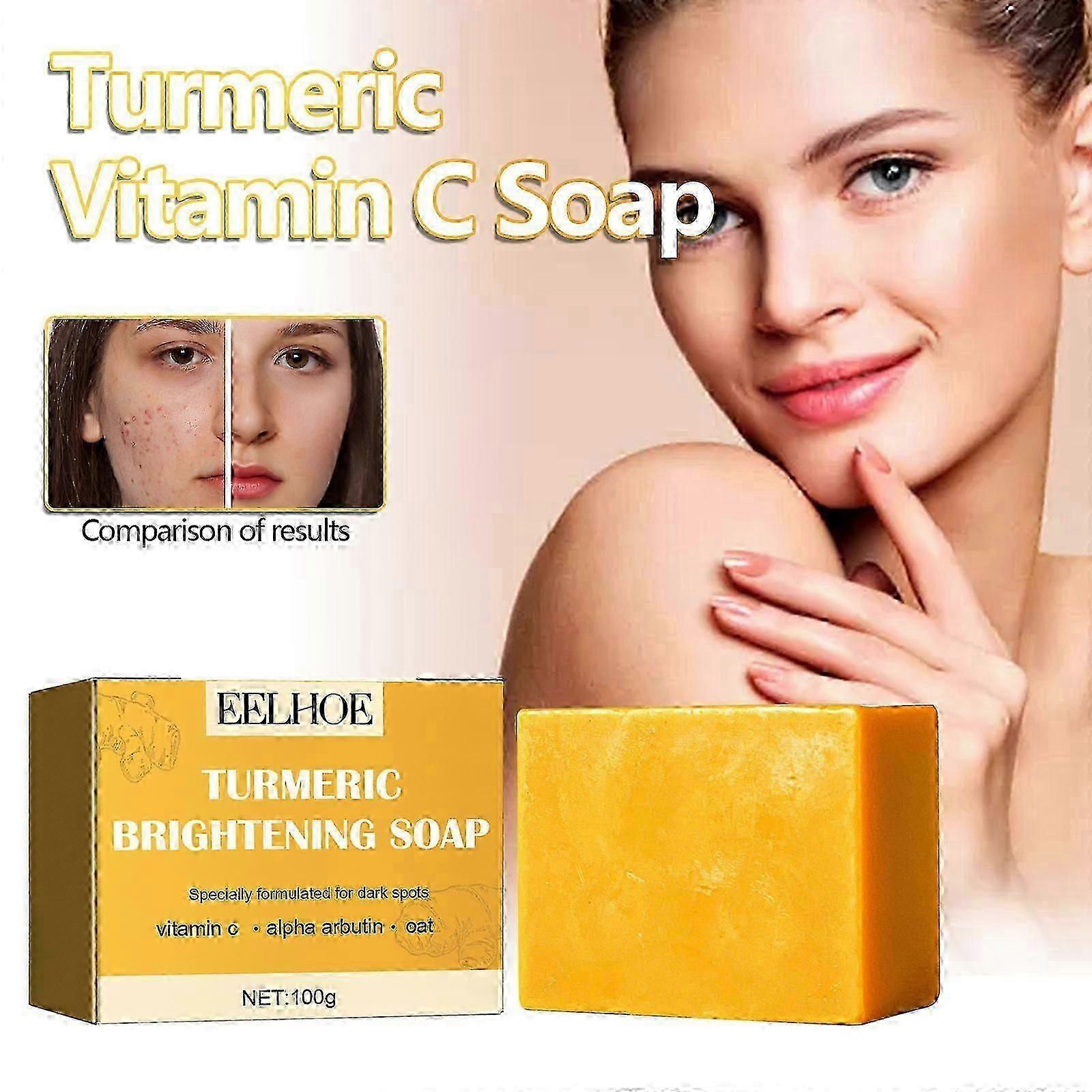 Turmeric Soap Turmeric Soap For Skin Whitening And Cleansing Allnatural Turmeric Soap Bar