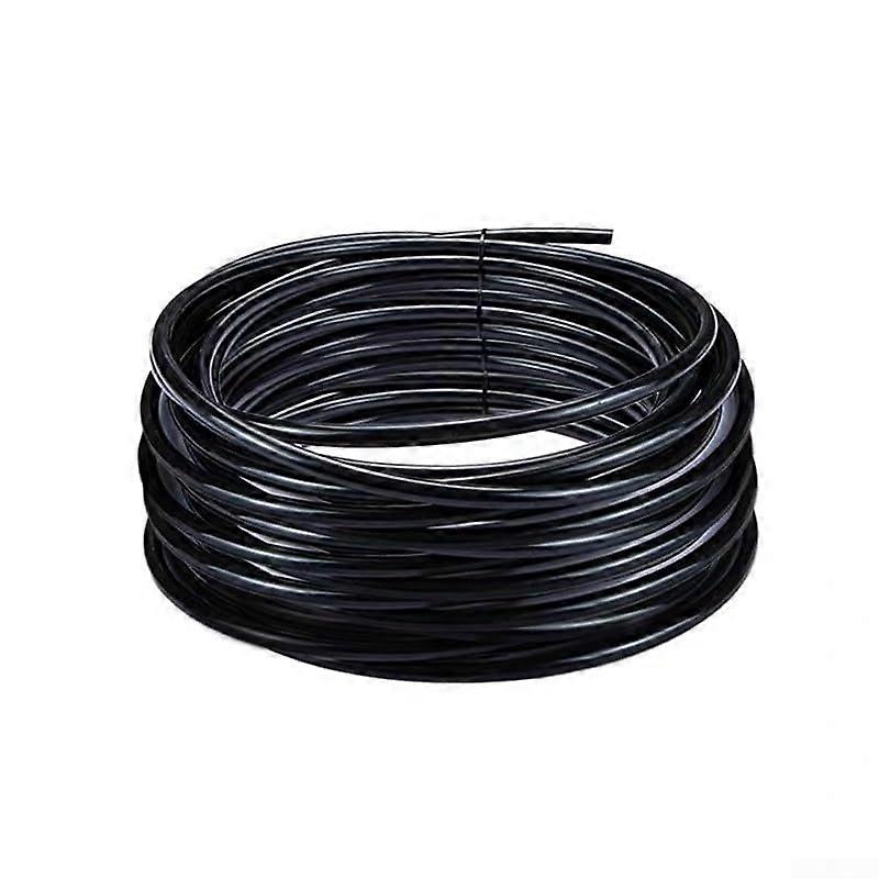 Drip Irrigation Hose Distributor, 46 mm, Clear Tubing, 20 m Length, For Garden and Greenhouse Water Management