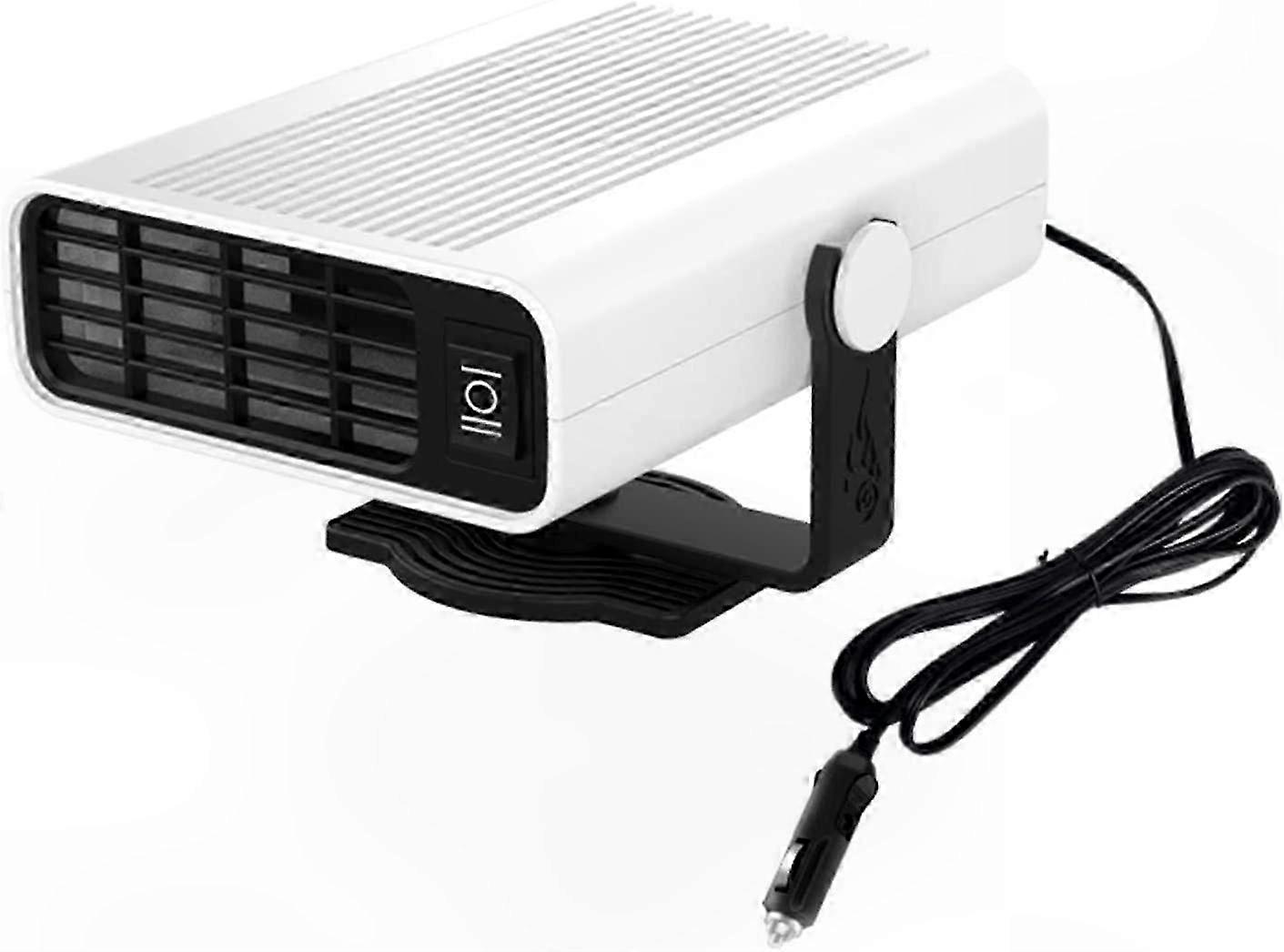 12V Portable Car Heater with Rapid Warm Air Flow for Windshield Defrosting and Quick Drying