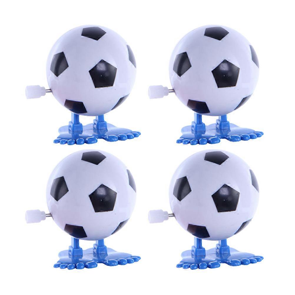 Wind Up Toys for Toddlers Funny Creative Clockwork Jumping Toy Made of Safe Plastic 4pcs for Fan Gear