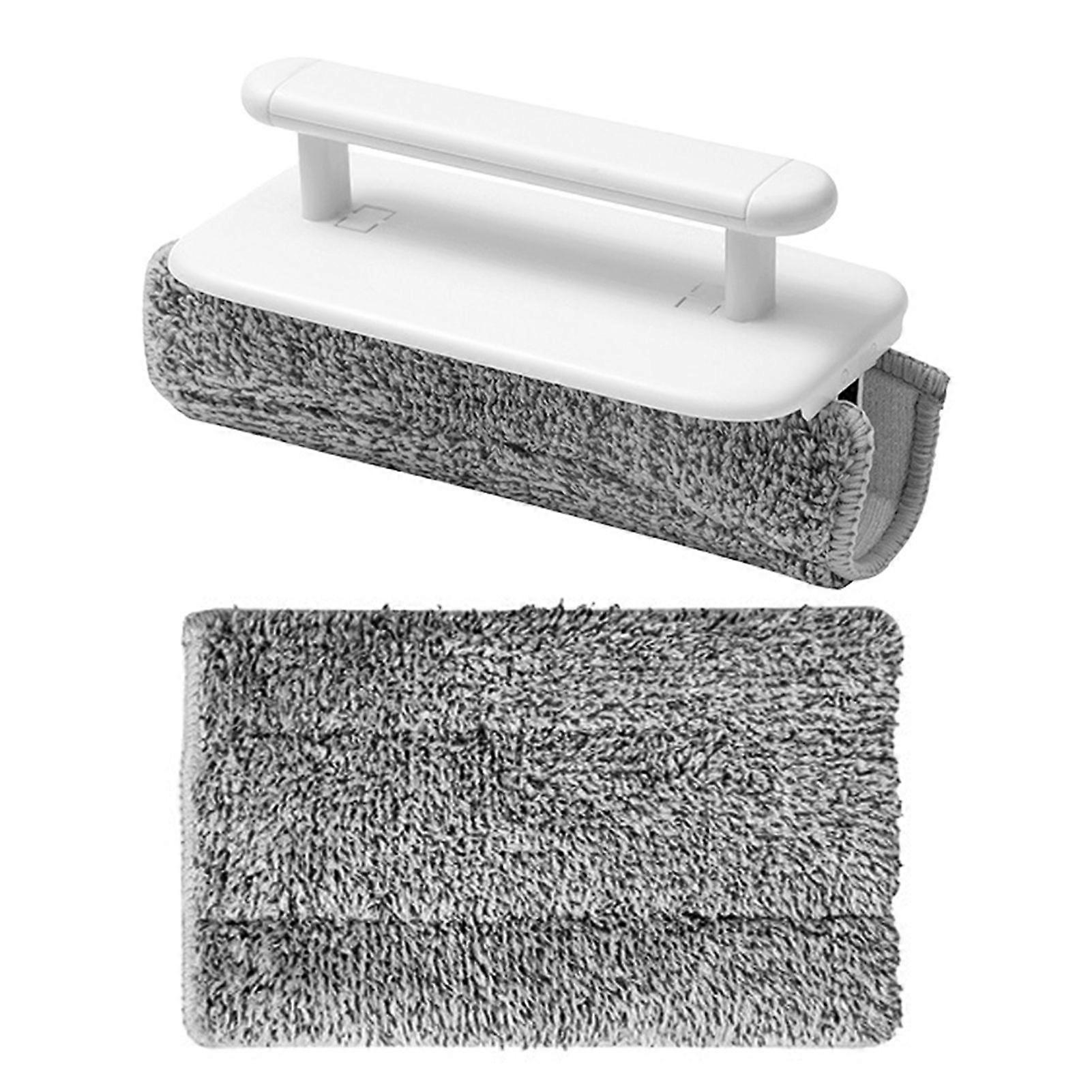 Window Groove Cleaner Brush Multi-Surface Gap Scraper for Tracks, Sills & Hard-to-Reach Corners