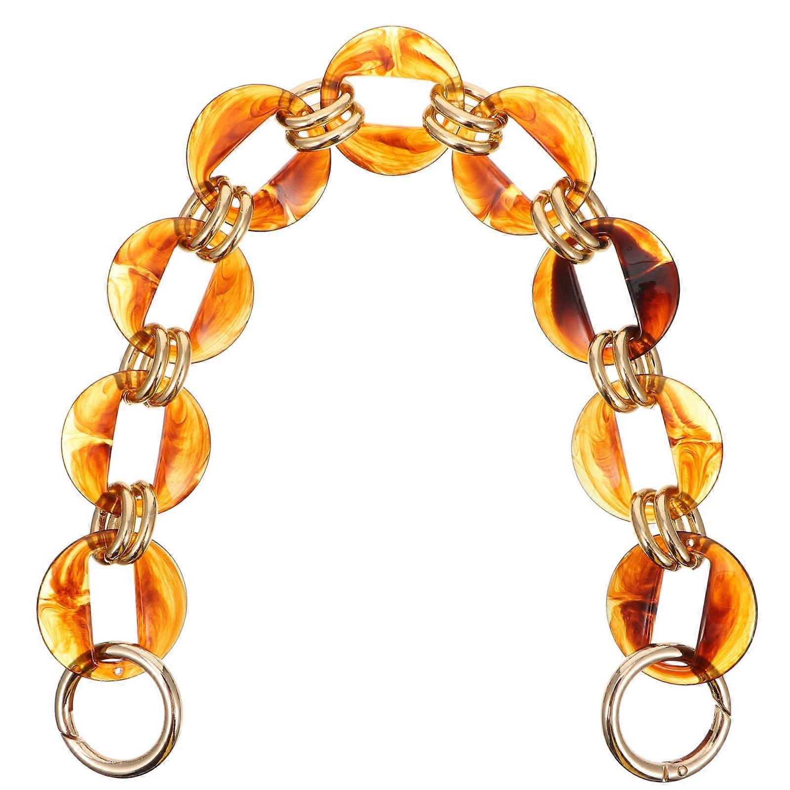 Rectangular Chain Replacement Strap For Fashionable Handbags 3.7x42cm Non-deforming 1Pcs