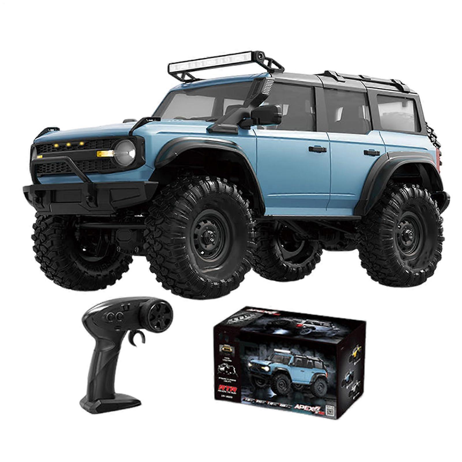 RC Drift Car 1/16 Speedy Model Vehicle 2.4 GHz Remote Control Crawler with LED Toy R1602 Rich Horse Blue