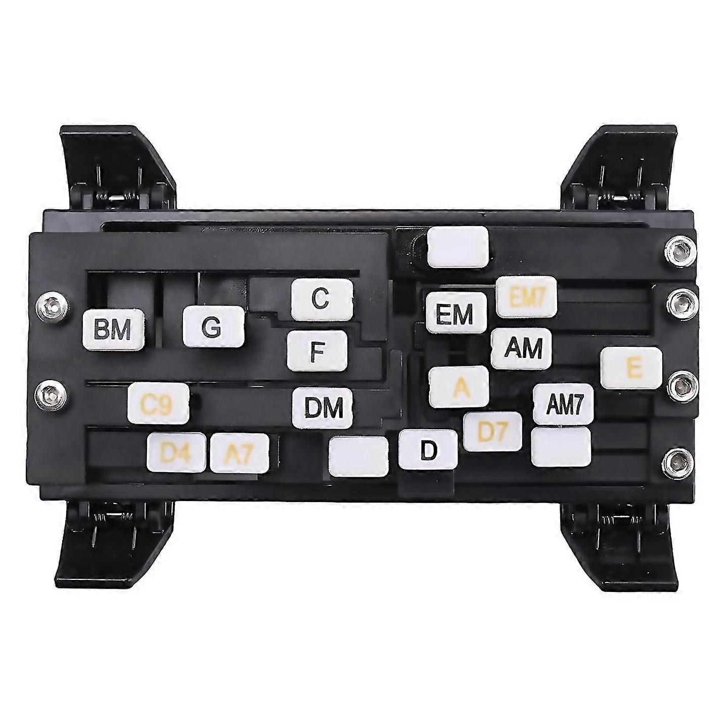 For Guitar Learning Aid Tool Guitar Chord Trainer Guitar Practice Black