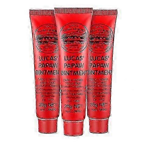 2025 Australia Lucas Natural Papaya Cream 25g Lip Balm Moisturizing Lip Mask Universal Cream fo