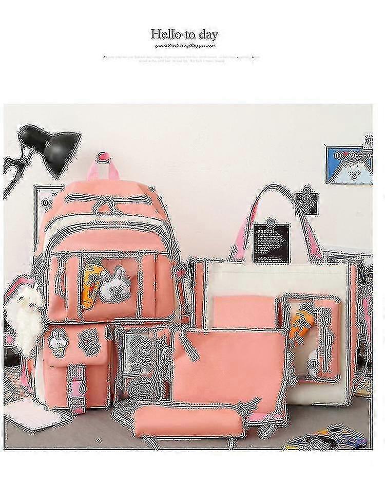 Kinderschulbedarf Pink