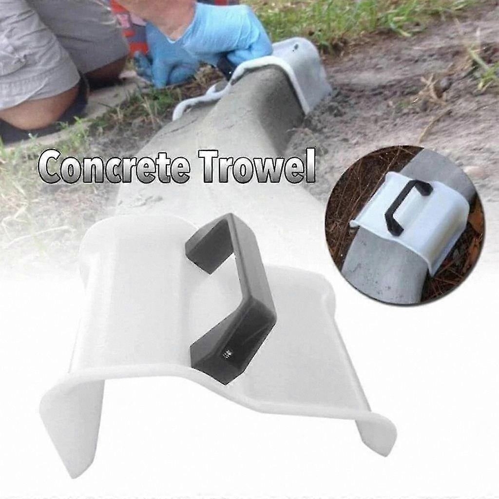 Hand Trowel for Plastering and Masonry, Edging Tool with Handle for Concrete and DIY Landscape Curbing