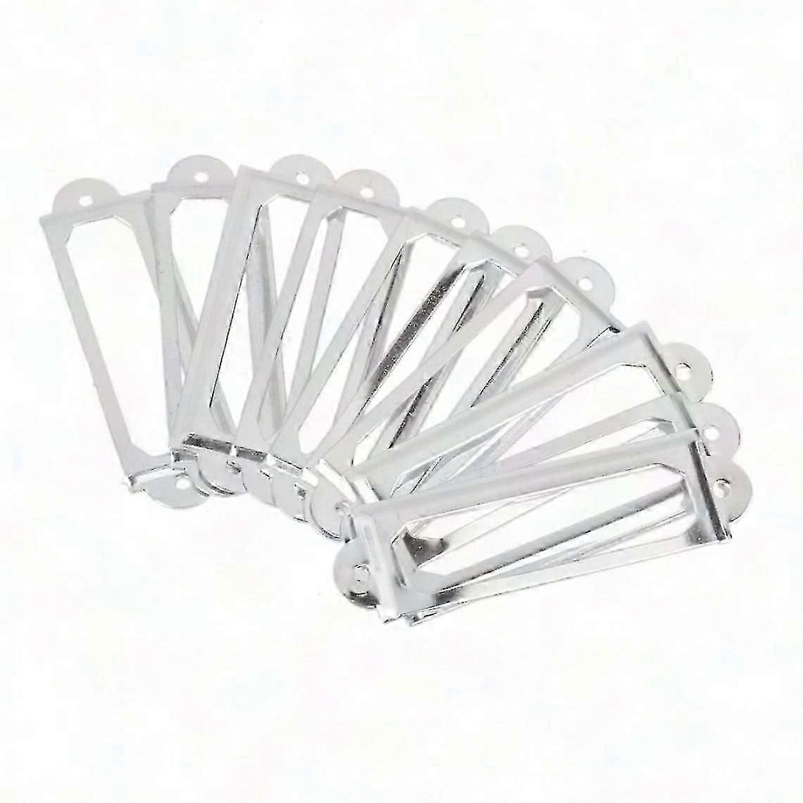 Cabinet Label Tags with Pull Handles, File Card Holders