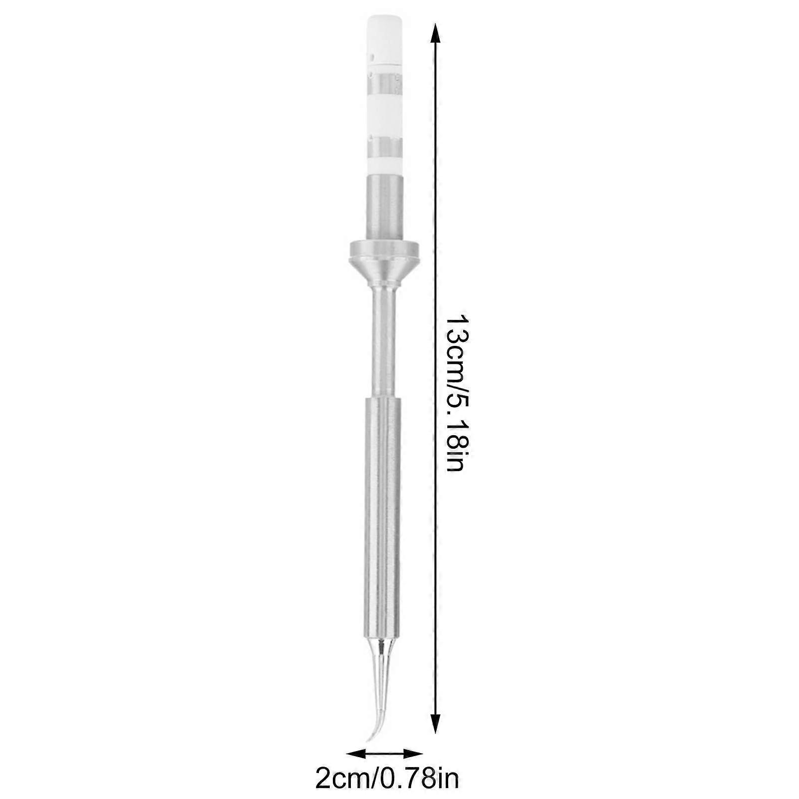 Mini Stainless Steel Soldering Iron Tips Replacement for TS100 Soldering Iron (TS100-JL02)