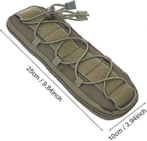 Outdoor knife bag, green, durable, waterproof and multi-functional
