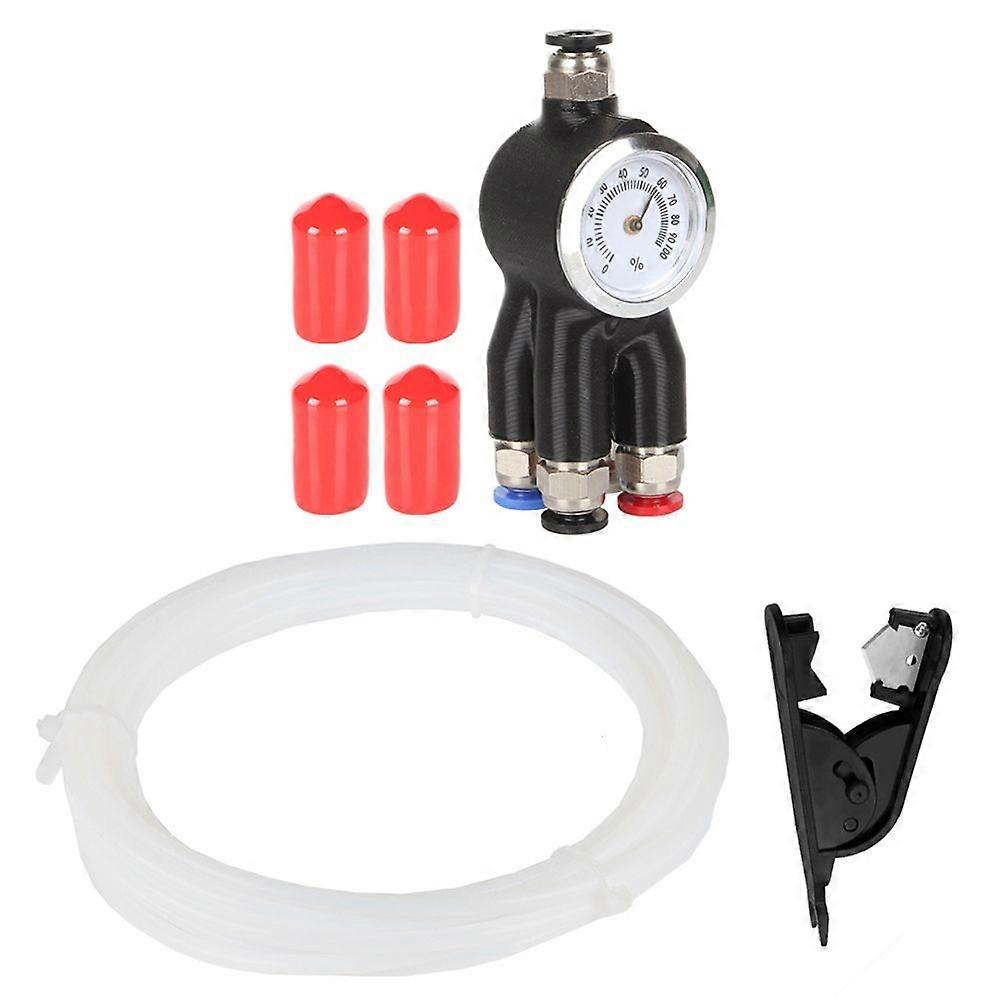 4-in-1 PTFE Feed Pipe Adapter for X1C P1P A1/A1 Mini Five-Way Feed Port Feed Pipe Connector