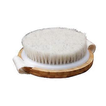 Silicone body brush for exfoliation. Soft shower brush for cellulite.