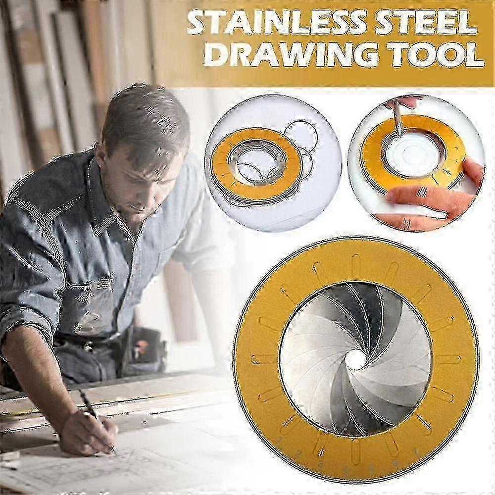 2025 Round Circle Drawing Tools Adjustable Drawing Ruler Drawing Circles Geometric Tool