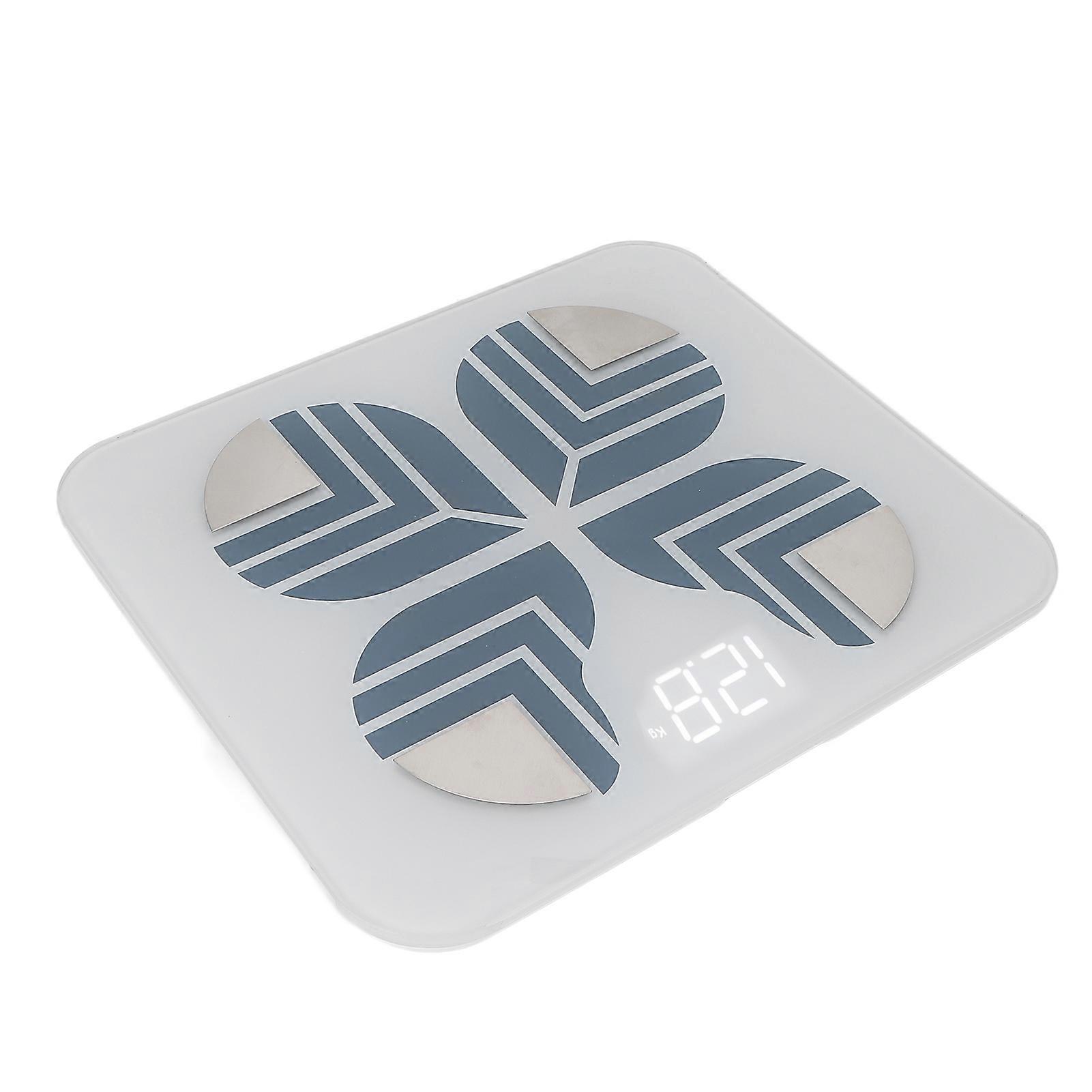 Multifunctional Smart Body Scale 30x26cm Bluetooth 3-180kg Weight