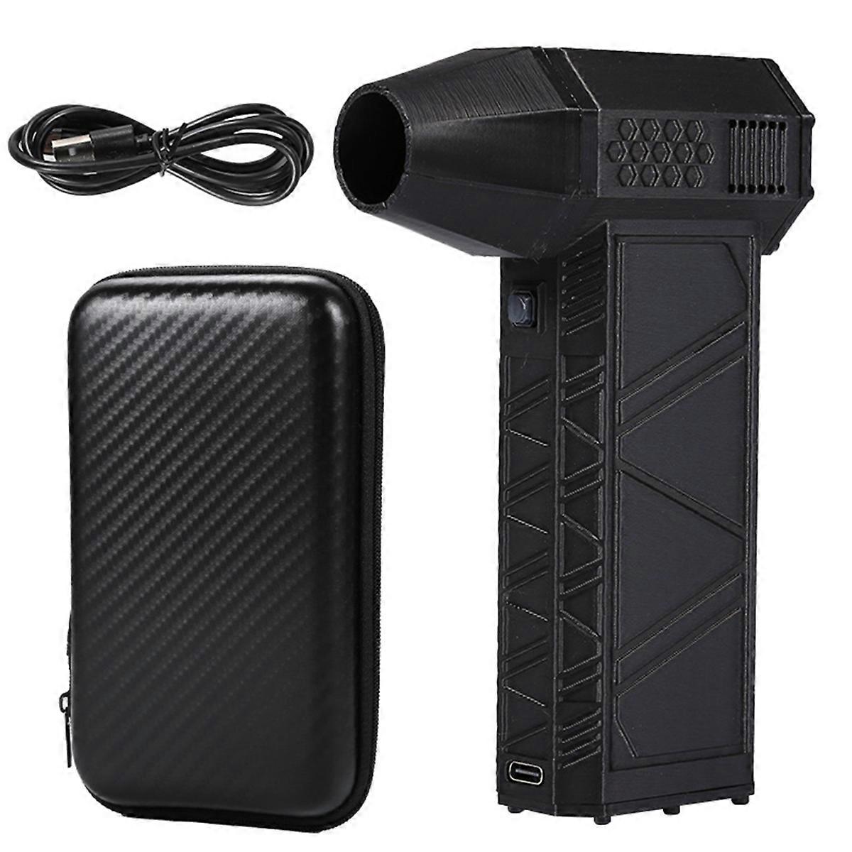 Mini Fan 130000RPM Wind Speed 52m/S Brushless Motor Handheld Duct Fan Cyclone Turbo Electric Blower