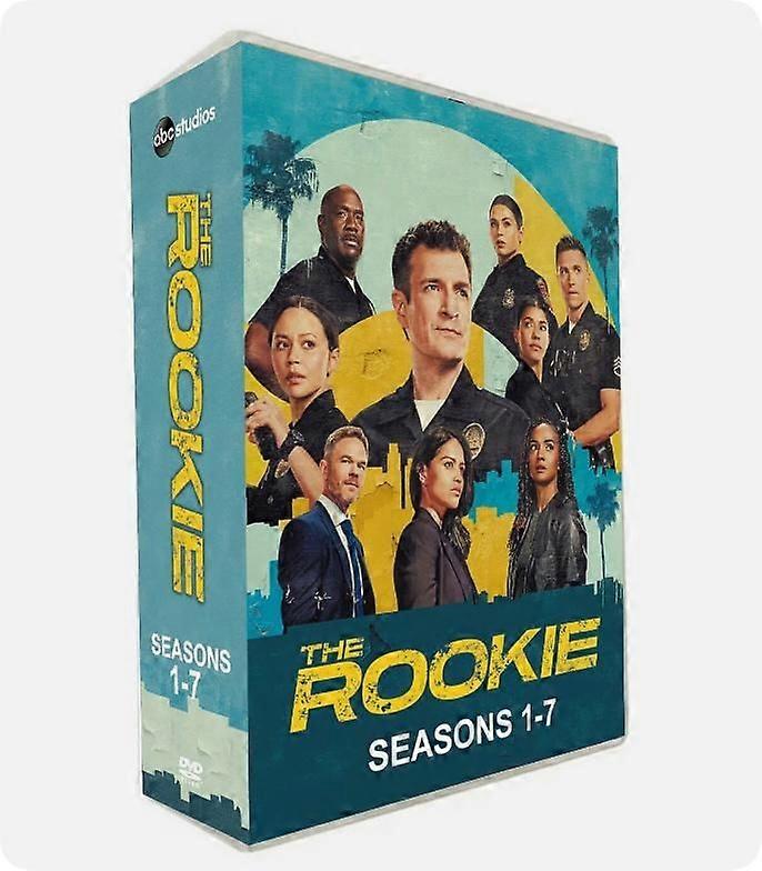 The Rookie: The Complete Series, Säsong 1-7 (DVD, 25-Discs Set) Engelsk version