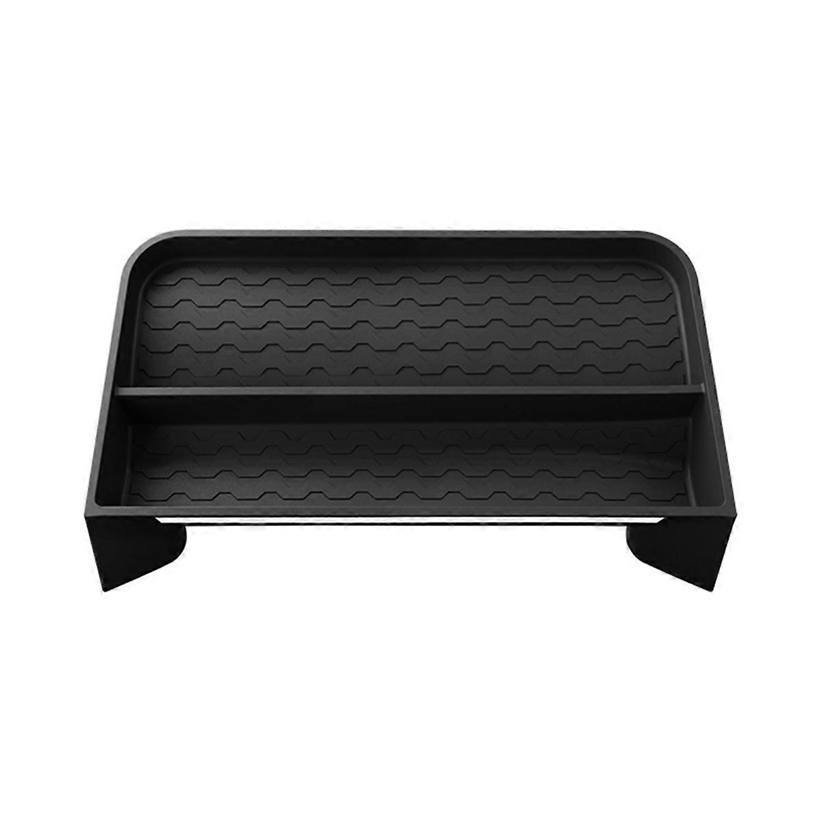 LHD for 2024 2025 Car Dashboard Storage Tray Display Screen Rear Storage Box Tray Organizer Accessor