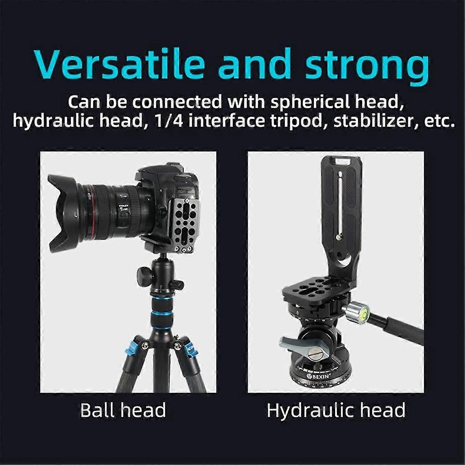 Foldable Universal Camera L Bracket Shot Release L Plate