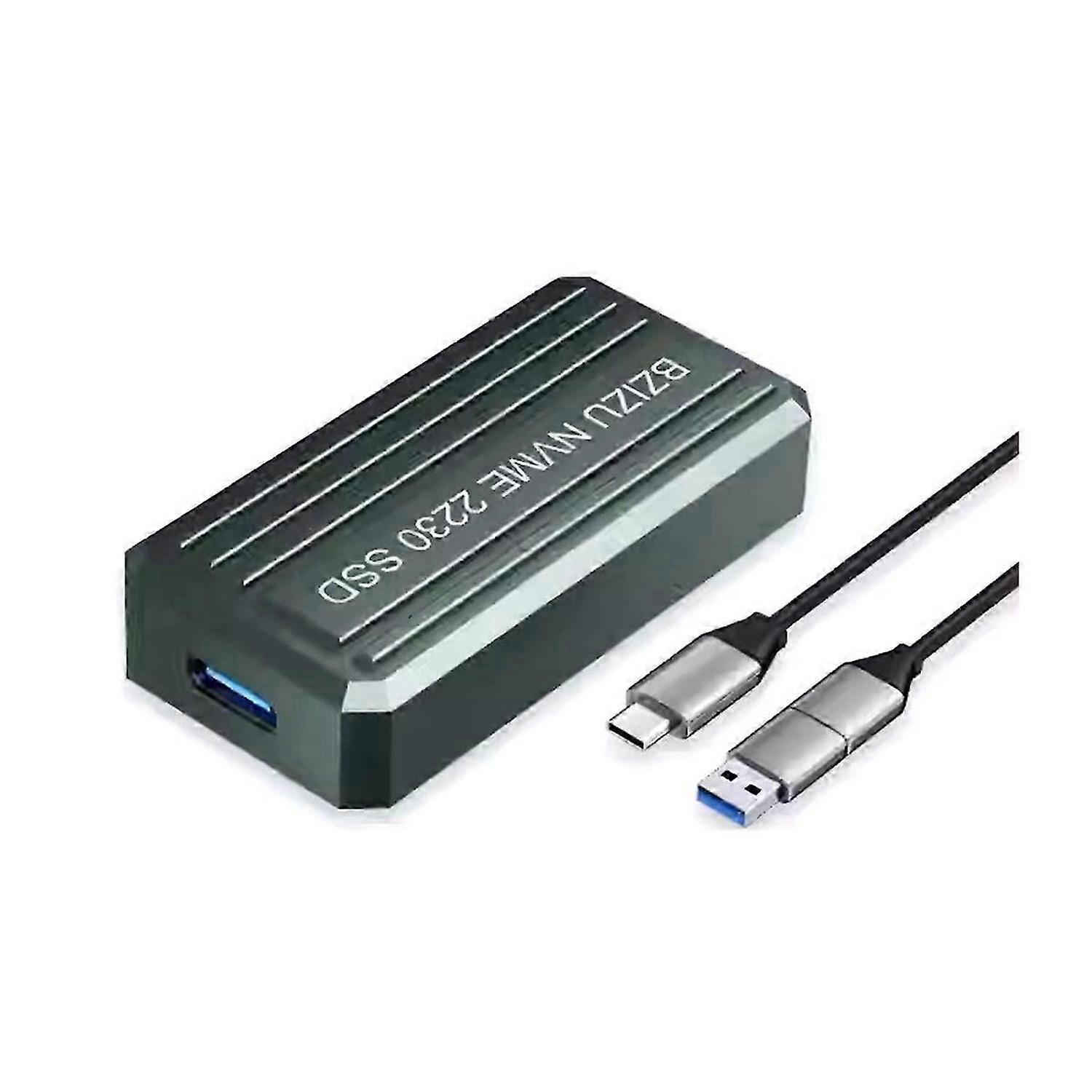 M.2 NVME SSD Case NVME Hard Drive Case Adapter Box Supports 2230