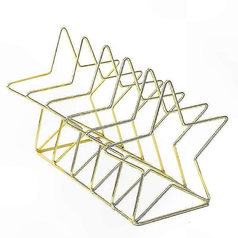 Single Metal Bookshelf Rack