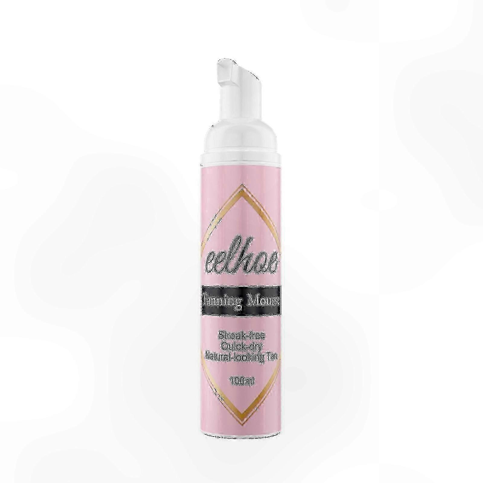 Hydrating Self-Tanning Foam for Smooth Skin, Natural Bronzer Suitable for Outdoor and Beach Use