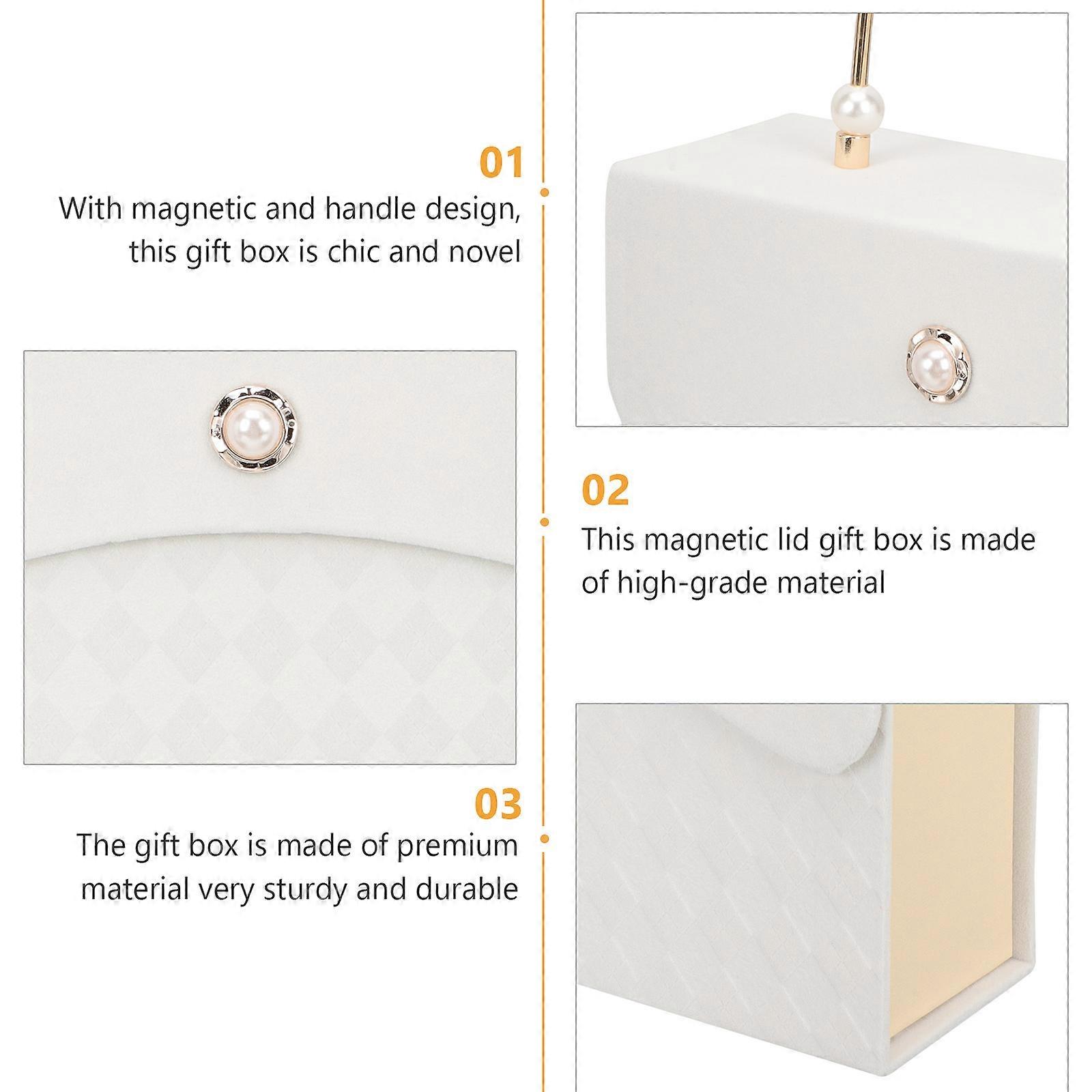Gift Packing Box Magnetic Gift Box for Storage with Handle
