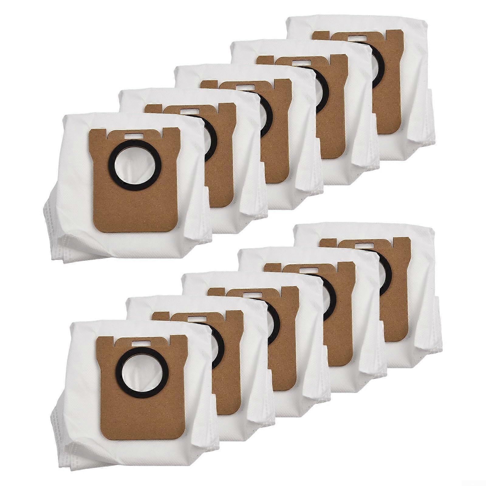 Robot Vacuum Dust Bags Compatible With X10 X10 X20 X20 Pro X20 Max M30 M30 Pro 3.5L NonWoven 5Layer 10 Pack