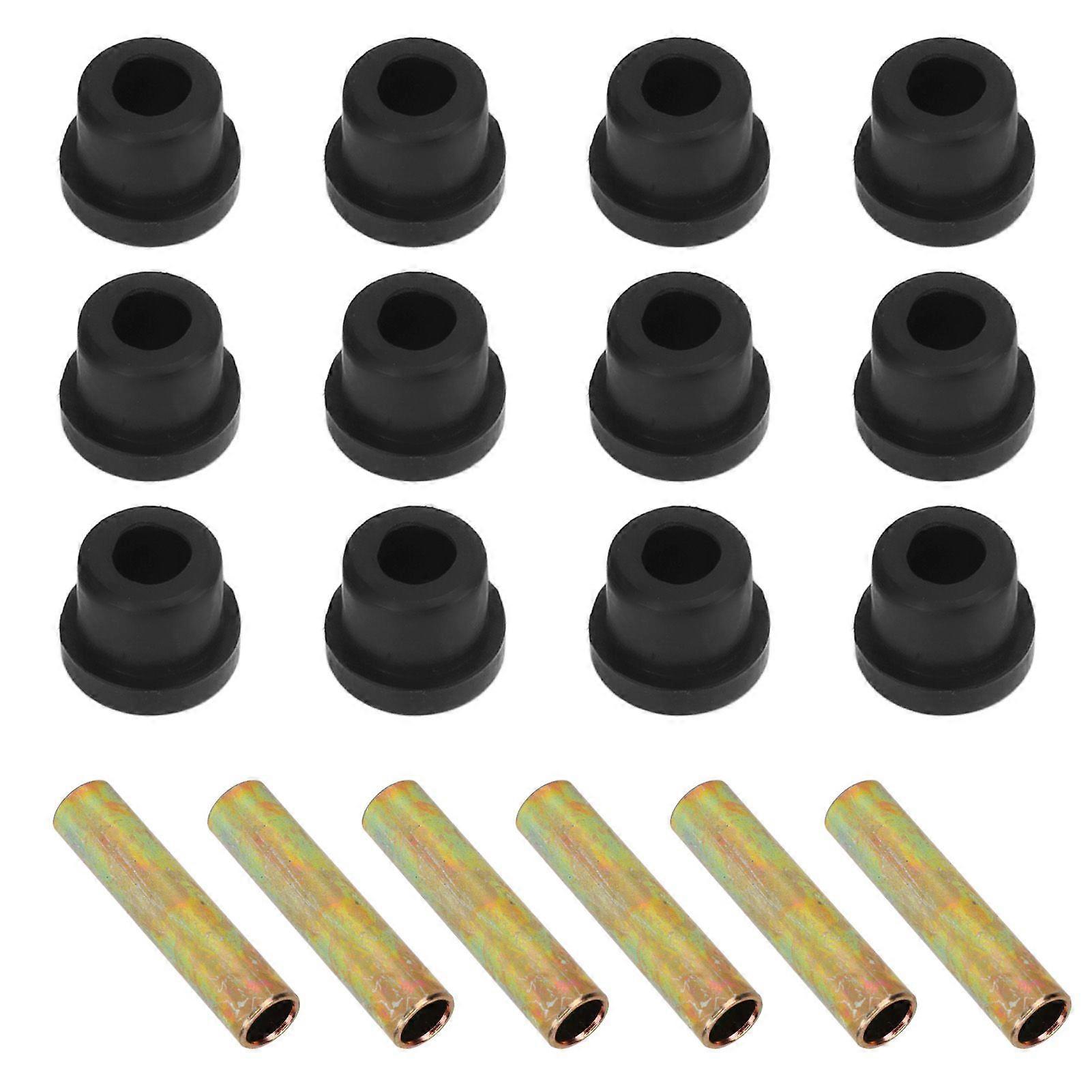 Leaf Spring Bushing Kit 1012303 Rear Suspension Sleeve Set Replacement for EZGO TXT