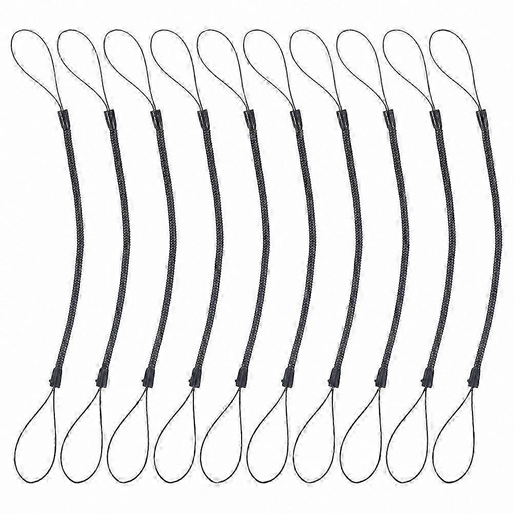 10-Pack Spring Lanyard Stylus Pens for Office and School Work