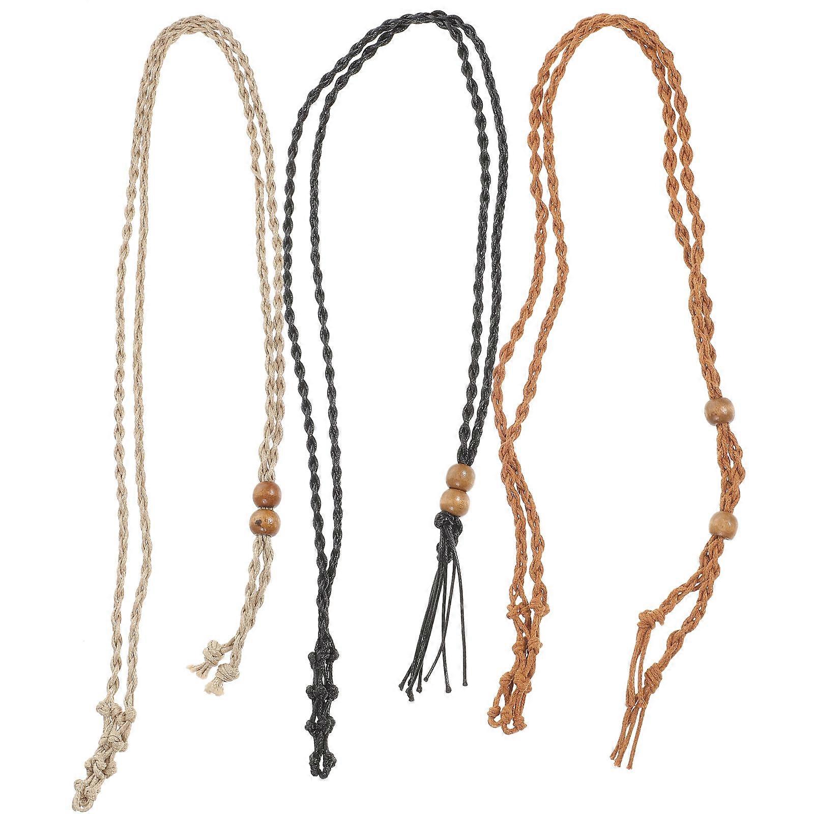 Crystal Necklace Cord Empty Stone Holder for Necklace 6Pcs Woven Netted Cage