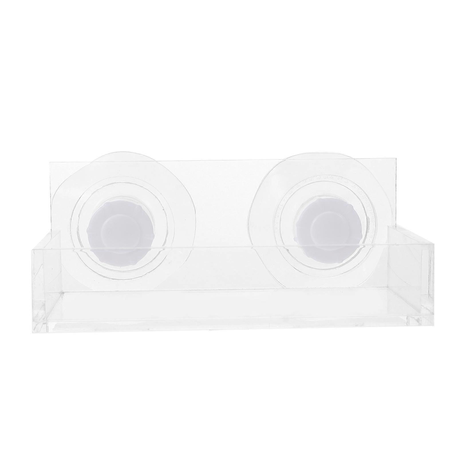 Fish Tank Decoration Coral Cultivation Support 1Pc Acrylic Frame With Suction Cups For Aquarium Use 13.5X7X5.5CM