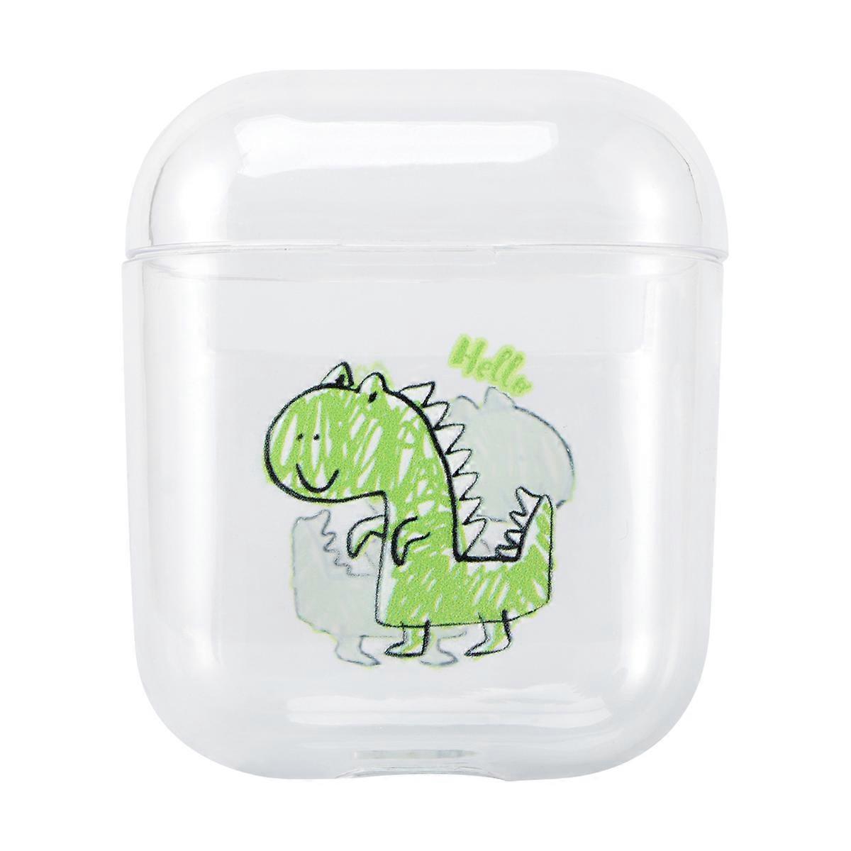 Earbuds Pouch Bag Cartoon Dinosaur Wireless Earphone Protective Case 3Pcs