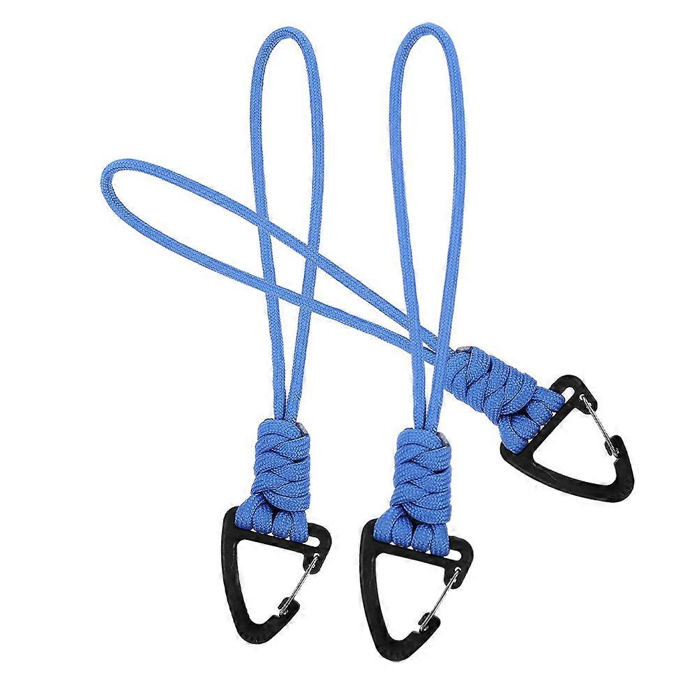 Versatile Braided Lanyard with Carabiner for Anti- 6Pcs Set