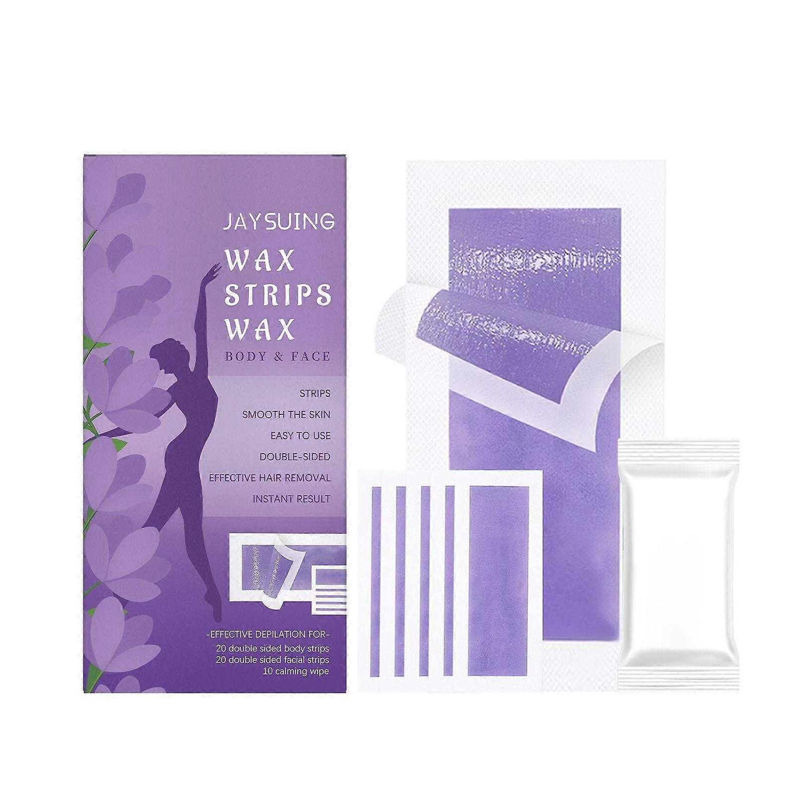 Paski z woskiem do depilacji twarzy i ciała są delikatne, nawilżające, odświeżające i