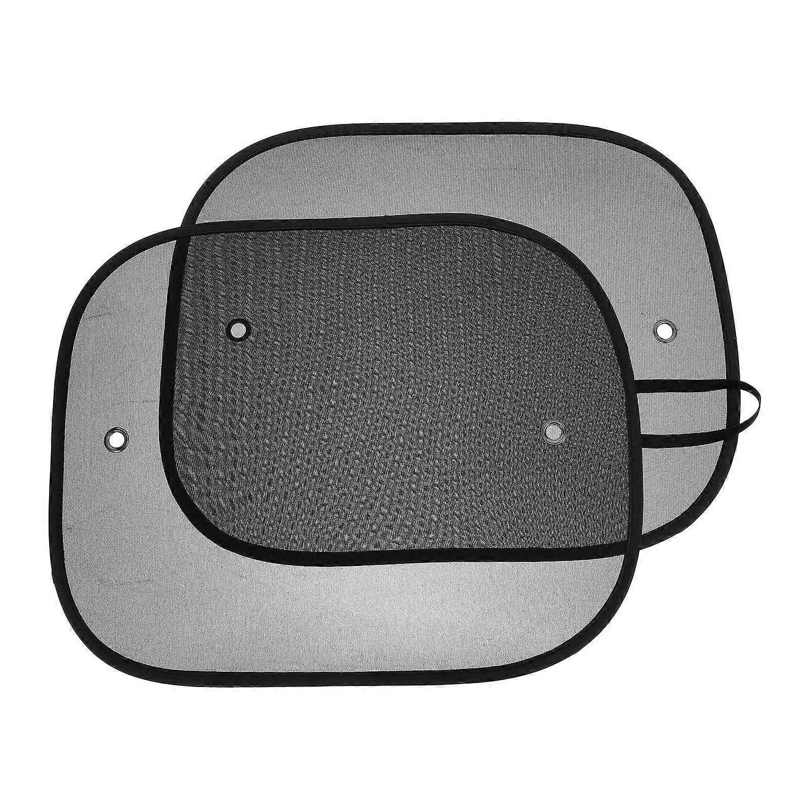 Auto Shade Car Window Sunlight Blocking Minimalist Design 44x36x0.2cm 1 Pair