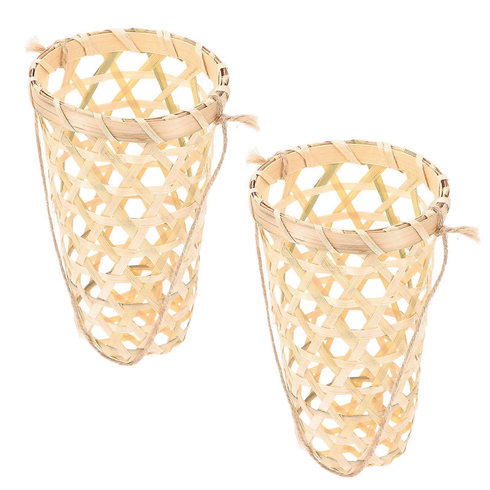 10Pcs Hanging Planter Basket for Indoor Flower Display