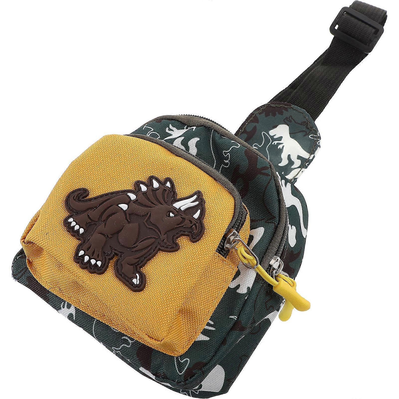 Children Waist Bag Dinosaur Chest Bag for Storage Use 3Pcs Set