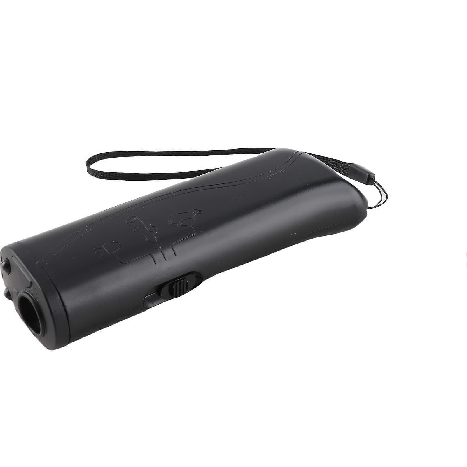 3 in 1 Anti Barking Device Ultrasonic Dog Repeller Portable Handheld Pet Trainer with LED Control for Bark Stop and Training