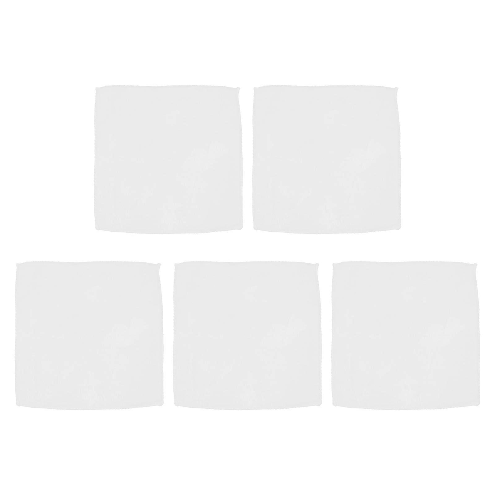 Aquarium Replacement Filter Pad for Water Quality 10Pcs White