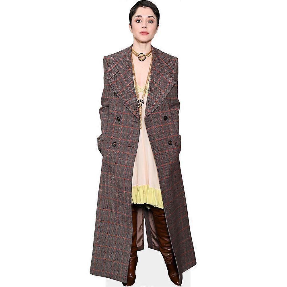 Alice Isaaz (Long Coat) Cardboard Cutout (lifesize OR mini size). Standee. Stand Up.